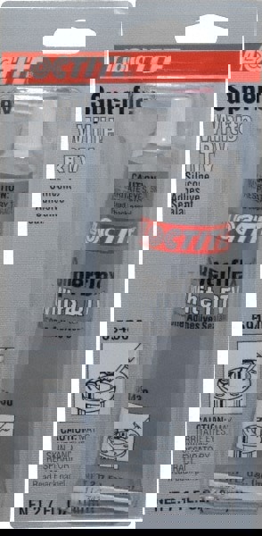 Joint Sealant: 80 mL Tube, White, RTV Silicone